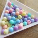 Acrylkralen pastel 6mm