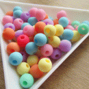 Mat ronde acrylkraal 6mm