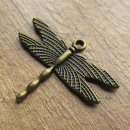 Bedeltje libelle bronskleurig