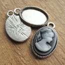 Zetting voor kleine camee