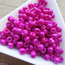 Rocailles kleine glaskraaltjes magenta