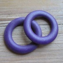 Houten ring paars