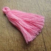 kwastje sieraden maken pink