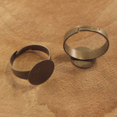 Ring voor plaksteen