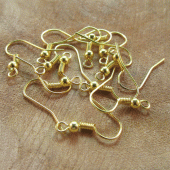 oorhaken goud sieraden maken