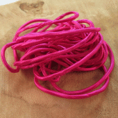 Dik elastiek pink rubber kern