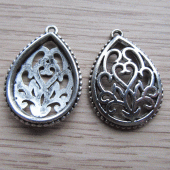 Bedel druppel met krullen sieraden maken