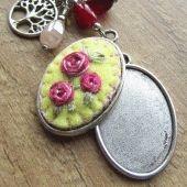 Hanger ovaal voor cabochon