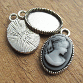 Zetting voor kleine camee