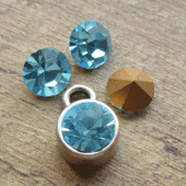 Preciosa puntsteen SS29 aqua