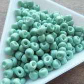 Kleine glaskraaltjes groen