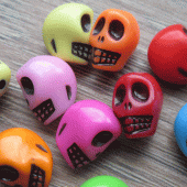 Doodskopkraal kunststof