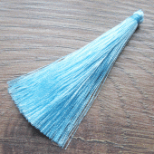 Kwastje licht aqua sieraden maken