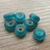 Donut glaskraal emerald groen