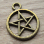 Bedel brons pentagram