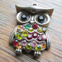 Bedeltje uiltje met strass