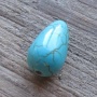 Druppel kraal turquoise